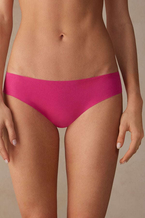 Intimssimi Seamless Supima® Cotton Panties Pink | ZUSNQ86278