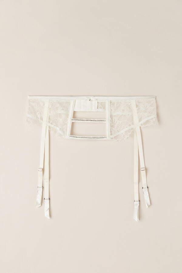 Intimssimi Shine High Like Stars Garter Belt White | BUSSO30093