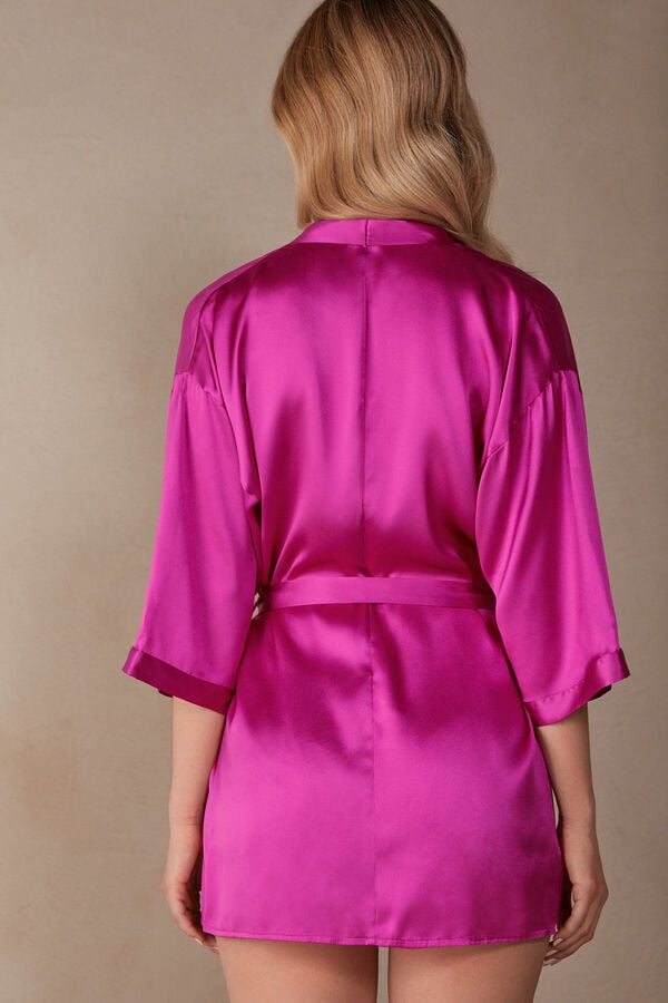 Intimssimi Silk Kimono Pink | GUSUC43550