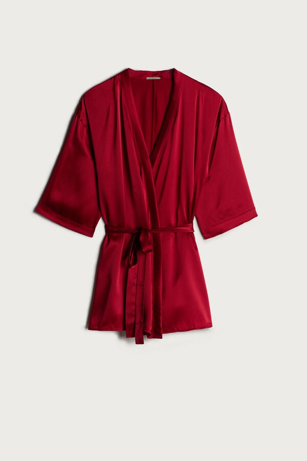 Intimssimi Silk Kimono Red | USJBT65861