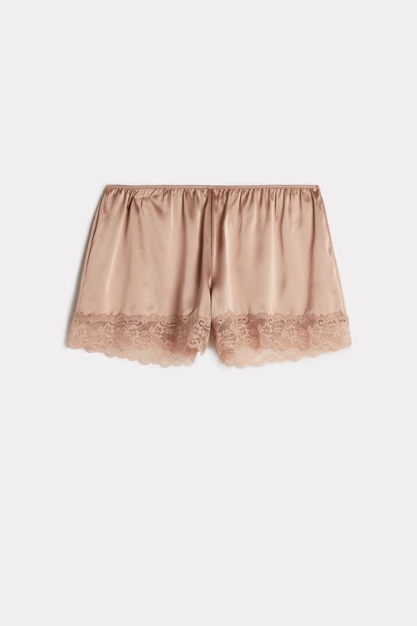 Intimssimi Silk Shorts Natural | SUSVO86270