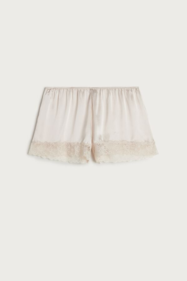 Intimssimi Silk Shorts Natural | USJBT62836