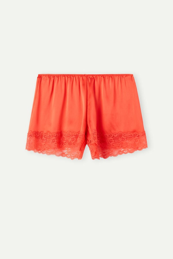 Intimssimi Silk Shorts Orange | XUSBH94757