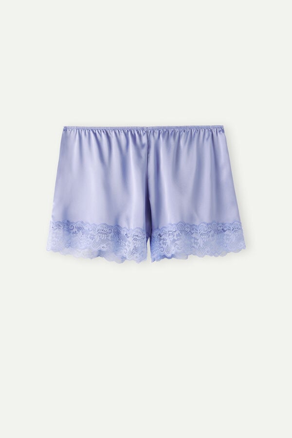 Intimssimi Silk Shorts Violet | USQAV41881