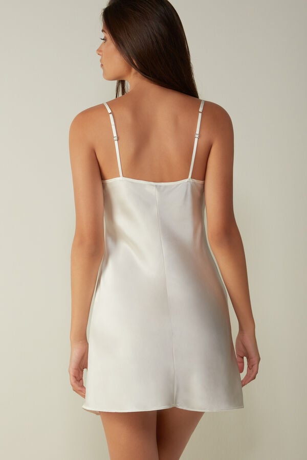 Intimssimi Silk Slip White | FUSHY62220