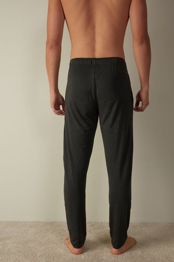 Intimssimi Silk and Modal Trousers Grey | USDYB15110