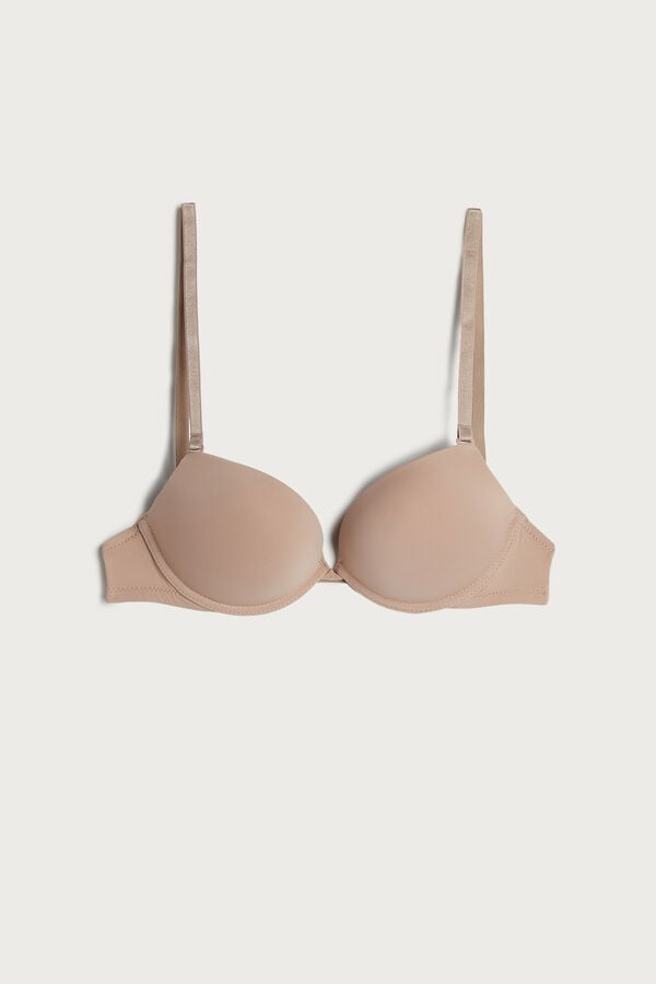 Intimssimi Silvia Multifunction Push-up Bra in Microfiber Natural | LUSSX46979