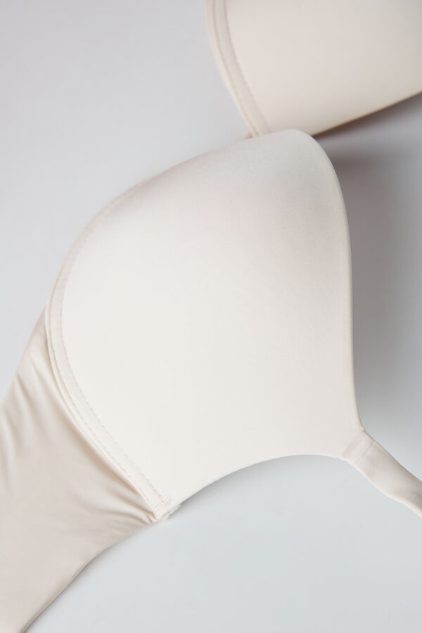 Intimssimi Simona Super Push-up Bra in Ultralight Microfiber Natural | USNZX34836