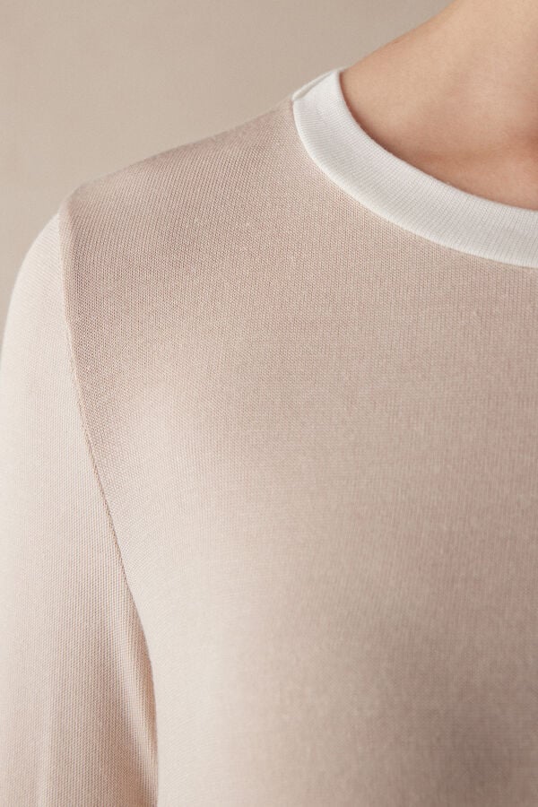 Intimssimi Simple Elegance Night Shirt Pale Pink | XUSBH47370