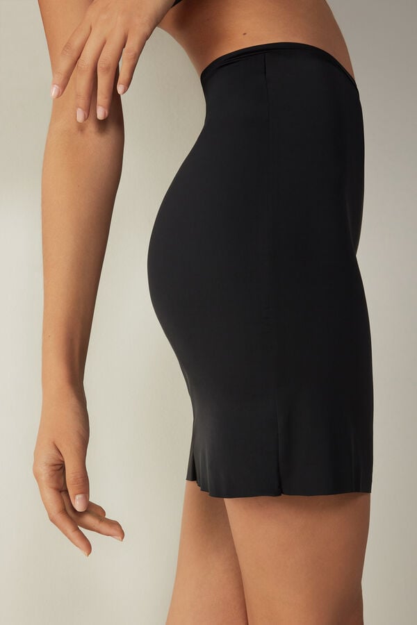 Intimssimi Skirt in Microfiber Black | YUSGT10468