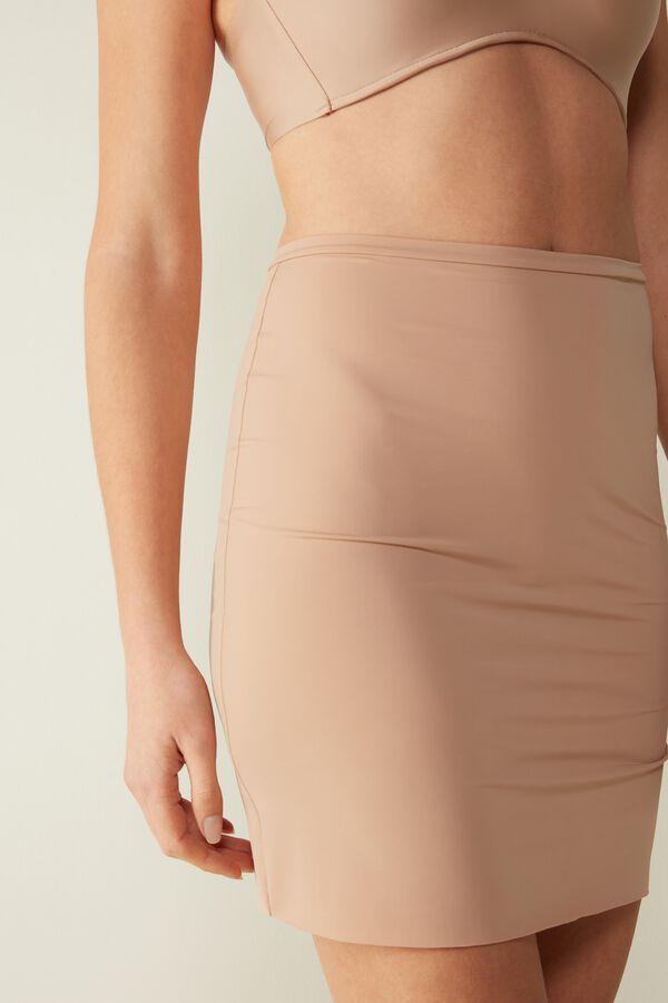 Intimssimi Skirt in Microfiber Natural | YUSGT20717