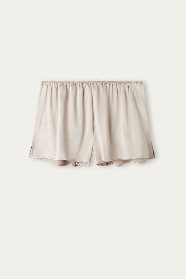 Intimssimi Smooth Silk-Satin Shorts Natural | UUSTG50074