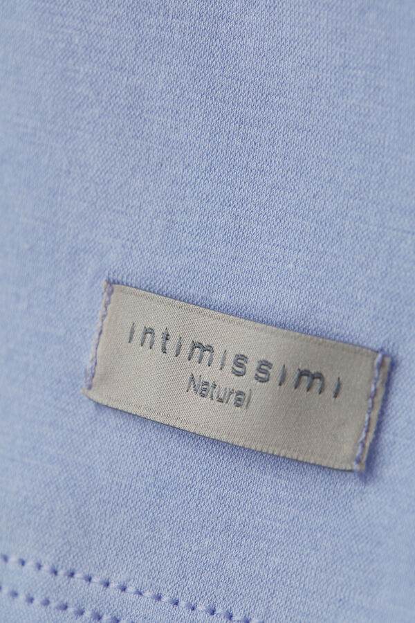 Intimssimi Spaghetti Strap Top in Cotton Violet | XUSBH14693