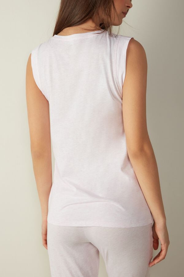 Intimssimi Sporty Cotton Camisole in Supima® Ultrafresh Cotton Pink | ZUSMJ99066