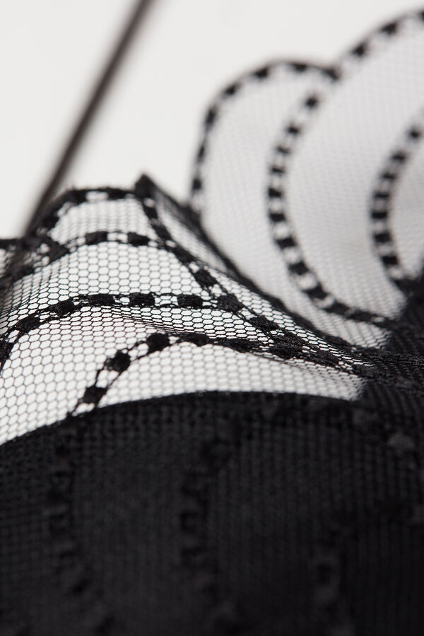 Intimssimi Steal the Show Giorgia Balconette Bra Black | USQAV51156