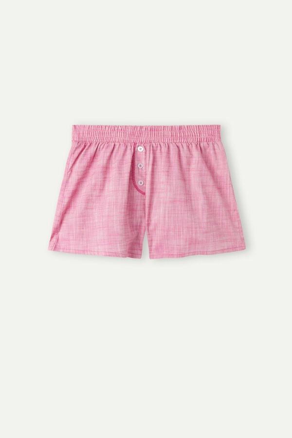 Intimssimi Strawberry Milkshake Shorts in Cotton Cloth Pink | TUSWZ27603