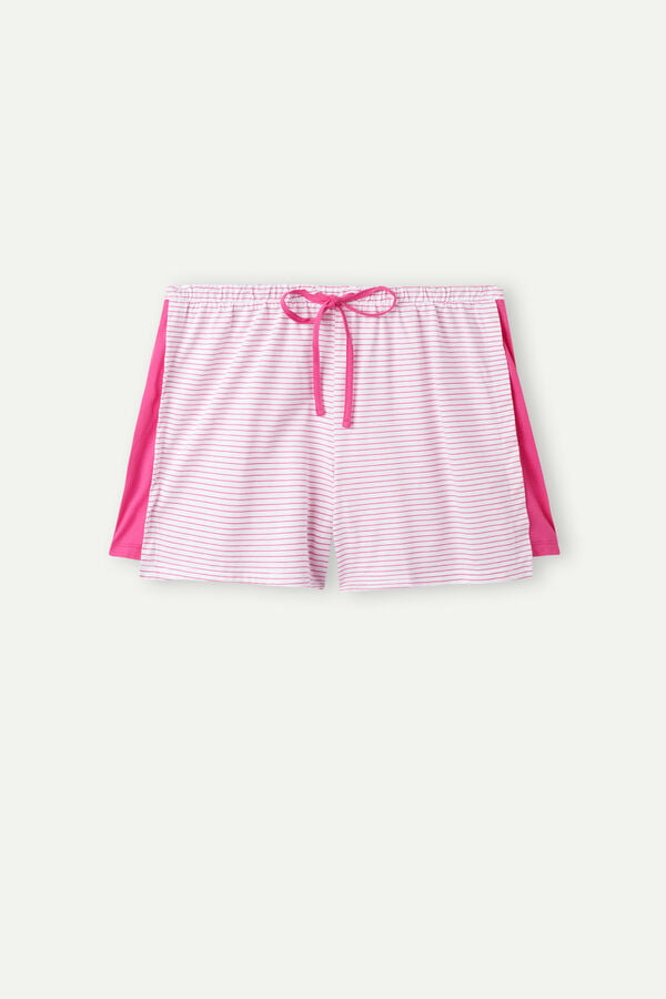 Intimssimi Strawberry Milkshake Shorts in Supima® Cotton Pink | USJBT45281