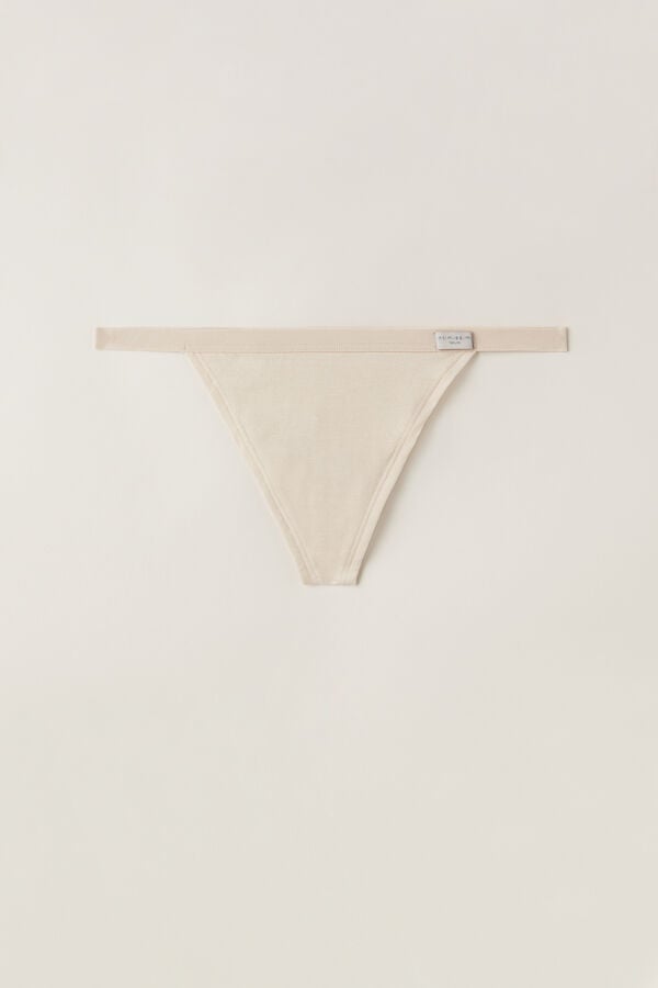 Intimssimi String Thong in Cotton Natural | USJZR62082