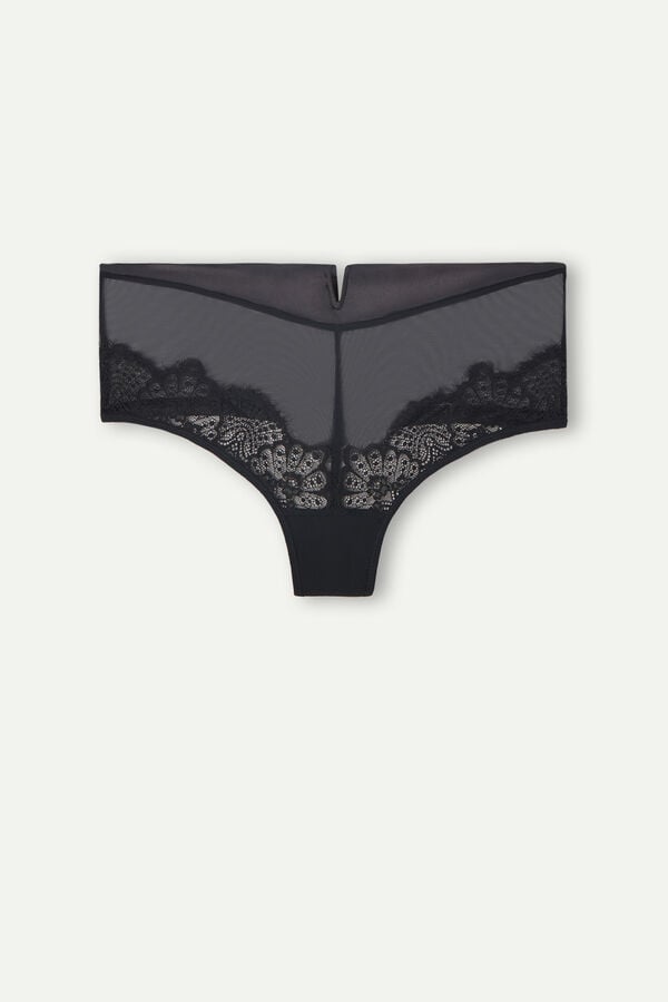 Intimssimi Stunning Beauty Hipster Brazilian Black | YUSGT97436