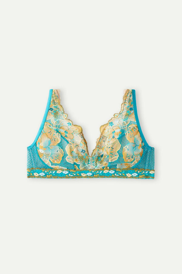 Intimssimi Summer Vibes Lara Triangle Bra Blue | SUSNY68114