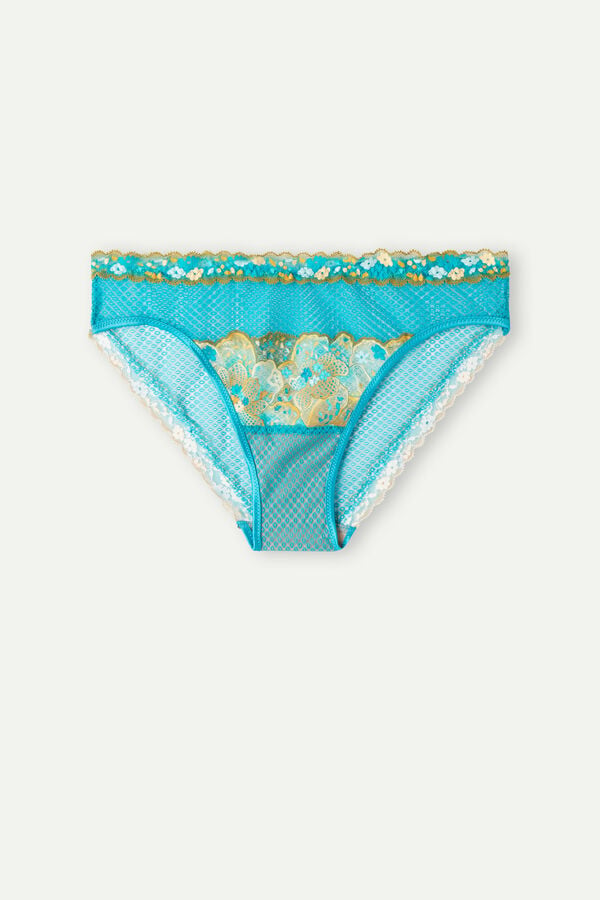 Intimssimi Summer Vibes Panties Blue | USXMI93089