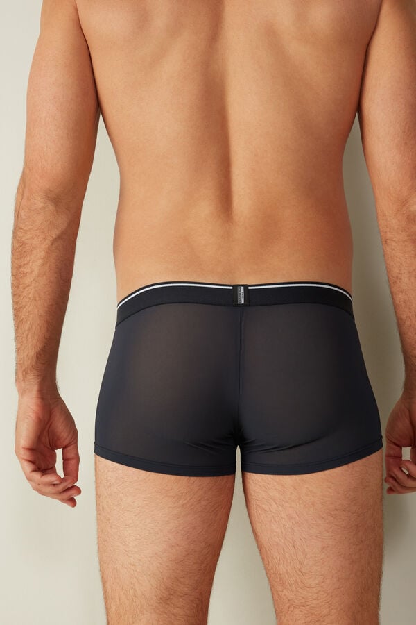 Intimssimi Super Fresh Micro-mesh Boxers Blue | UUSTG54569