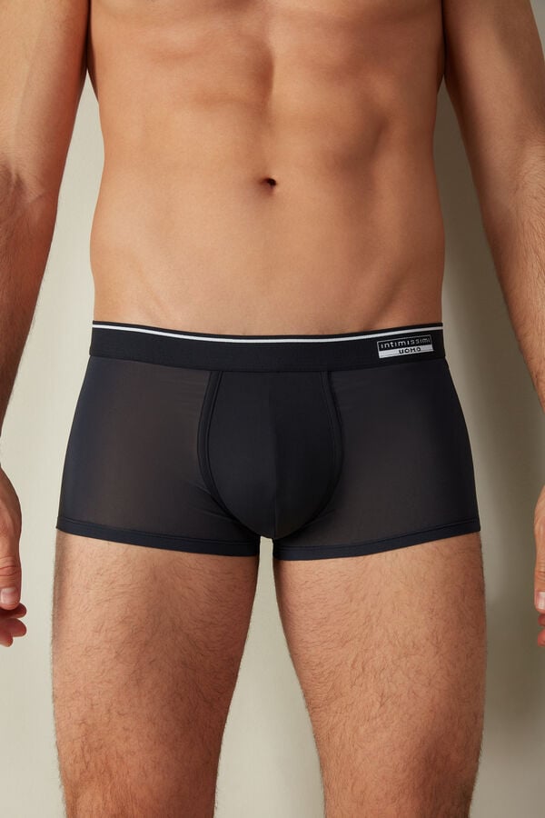 Intimssimi Super Fresh Micro-mesh Boxers Blue | UUSTG54569