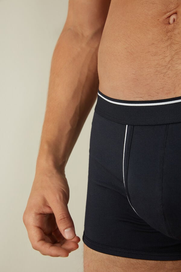 Intimssimi Supima® Cotton Boxers Blue | PUSQX86708