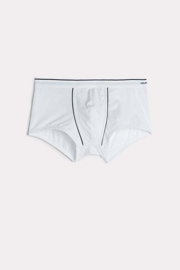 Intimssimi Supima® Cotton Boxers White | QUSWA36859