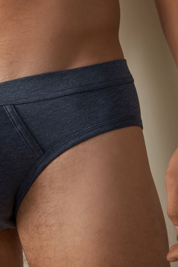 Intimssimi Supima® Cotton Briefs Blue | XUSBH27856