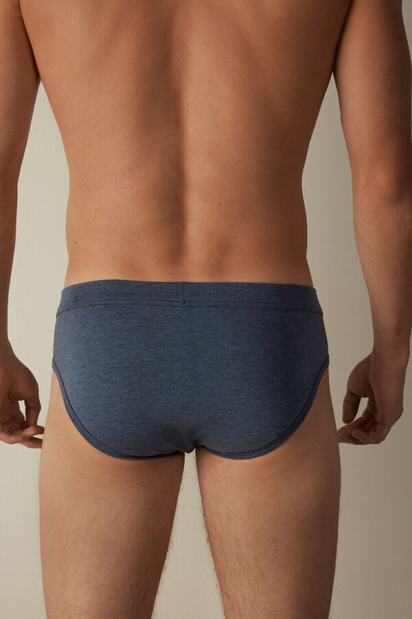 Intimssimi Supima® Cotton Briefs Blue | XUSBH27856