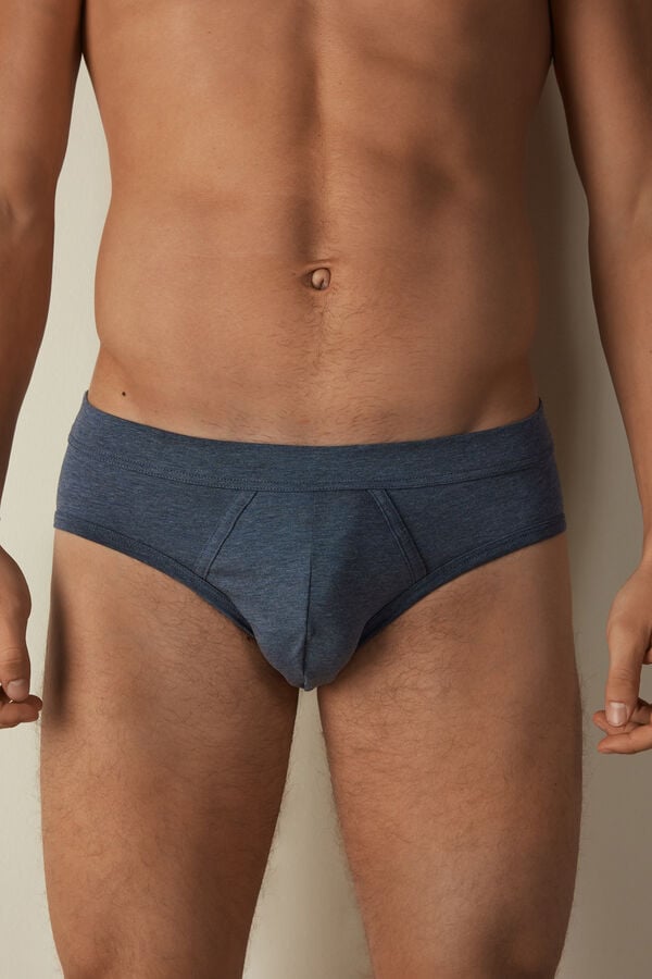 Intimssimi Supima® Cotton Briefs Blue | XUSBH27856