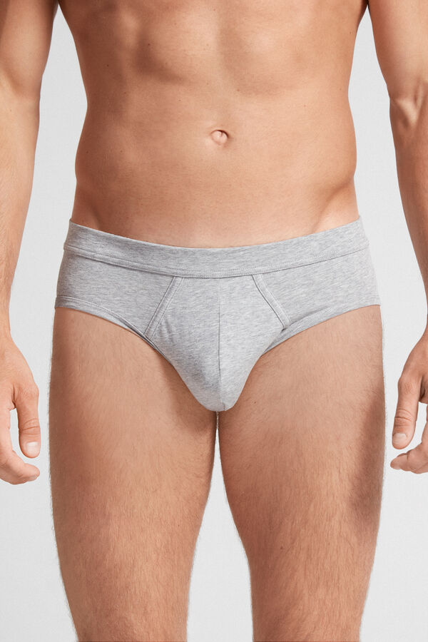 Intimssimi Supima® Cotton Briefs Grey | YUSGT81272