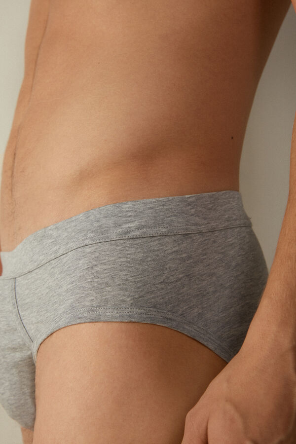 Intimssimi Supima® Cotton Briefs Grey | YUSGT81272