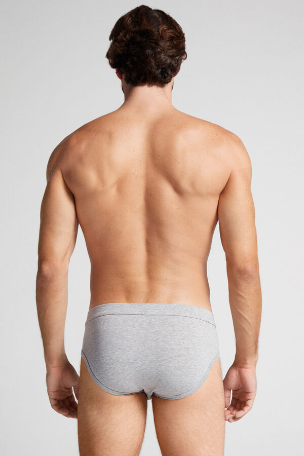 Intimssimi Supima® Cotton Briefs Grey | YUSGT81272