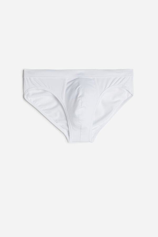 Intimssimi Supima® Cotton Briefs White | TUSPQ45611