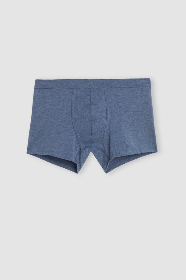 Intimssimi Supima® Cotton Loose Fit Boxers Blue | DUSKV31569