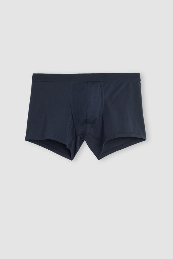 Intimssimi Supima® Cotton Loose Fit Boxers Blue | LUSTR52291