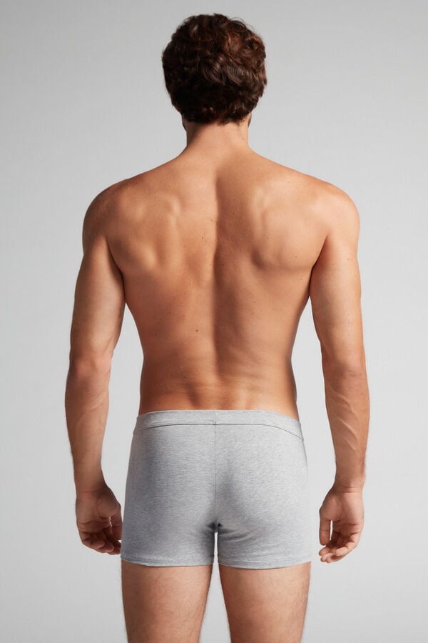 Intimssimi Supima® Cotton Loose Fit Boxers Grey | SUSNY54103