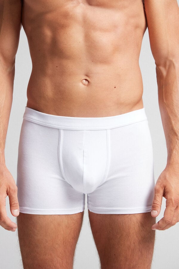 Intimssimi Supima® Cotton Loose Fit Boxers White | UUSTG24100