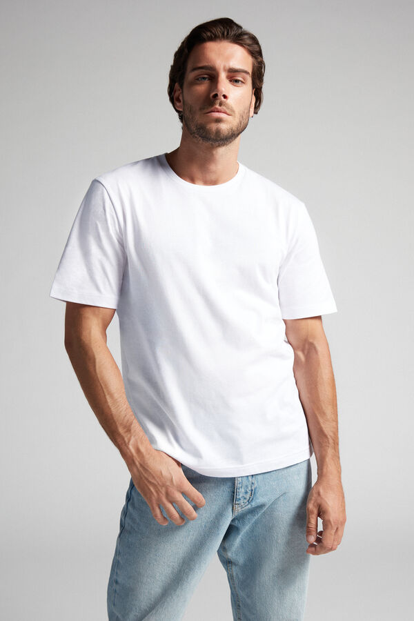 Intimssimi T-shirt in Cotton Jersey White | EUSHC92440