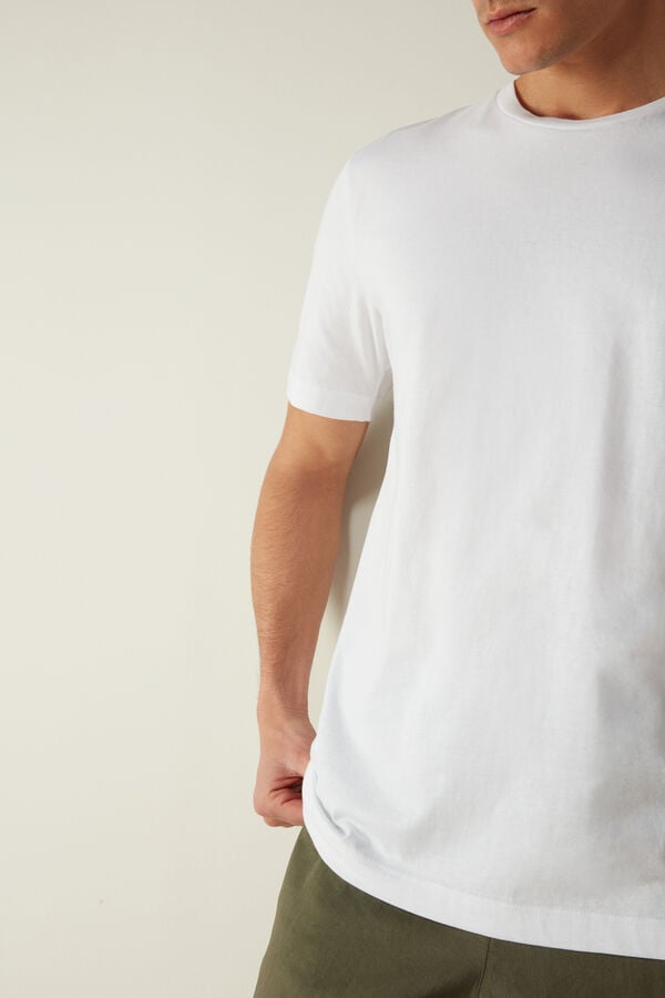 Intimssimi T-shirt in Cotton Jersey White | EUSHC92440