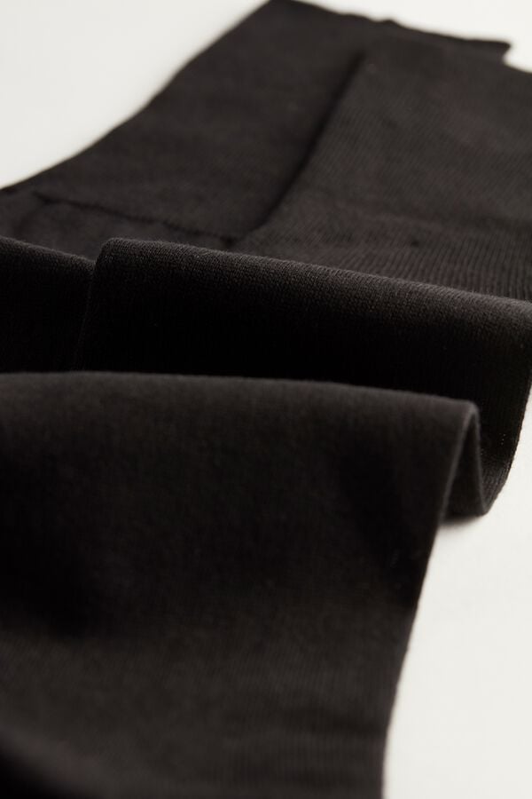 Intimssimi Tall Cashmere-Silk-Cotton Blend Socks Black | TUSPQ67229