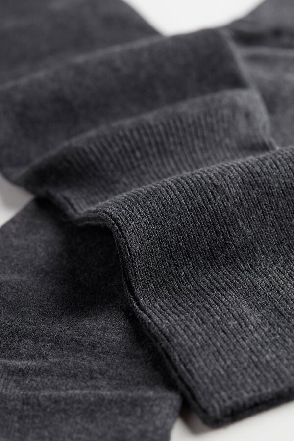 Intimssimi Tall Warm Cotton Socks Grey | USJKU68962