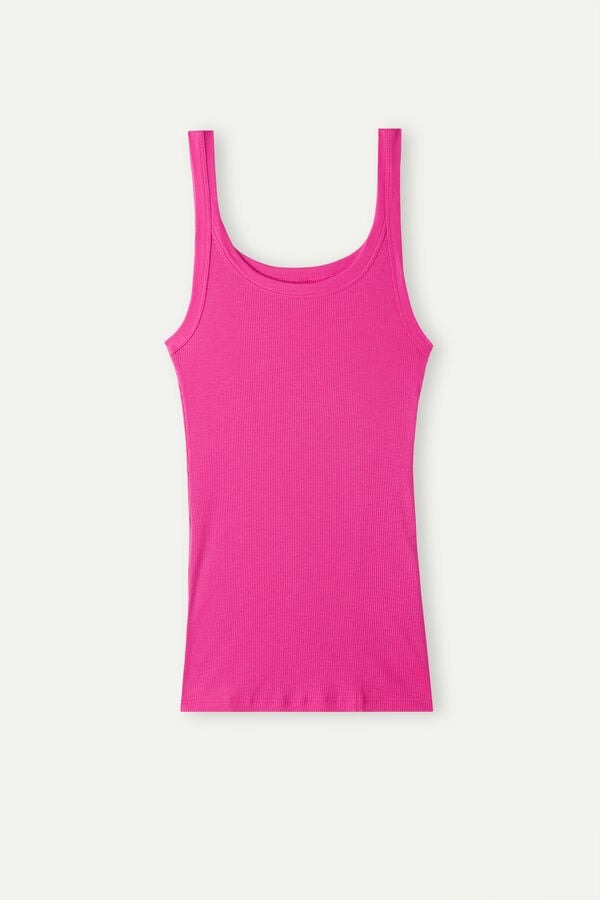 Intimssimi Tank Top in Supima® Cotton Pink | USJBT13328