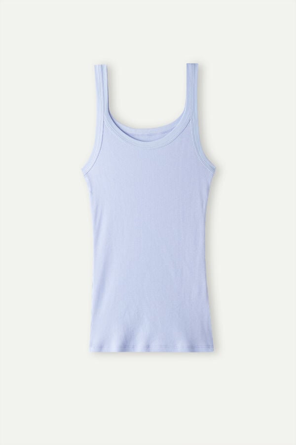 Intimssimi Tank Top in Supima® Cotton Violet | USZPD77550