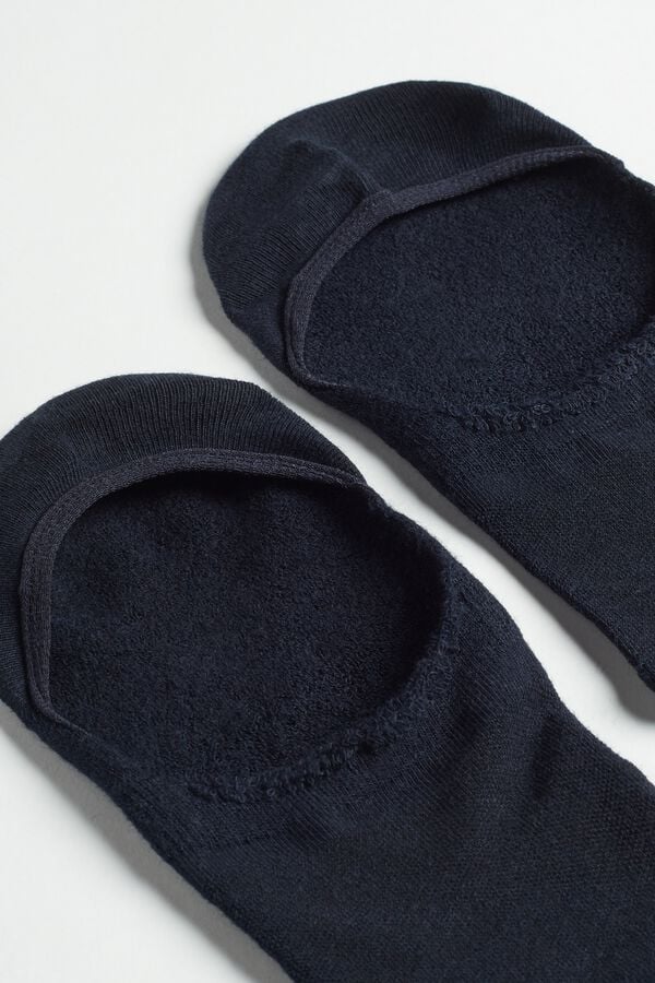 Intimssimi Terrycloth Shoe Liners Blue | USJVR24195