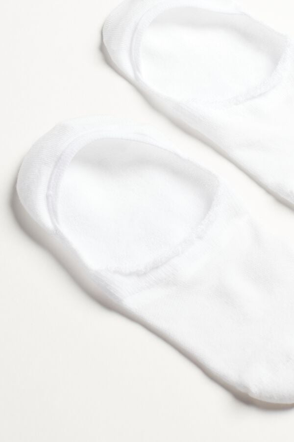 Intimssimi Terrycloth Shoe Liners White | USJBT86093