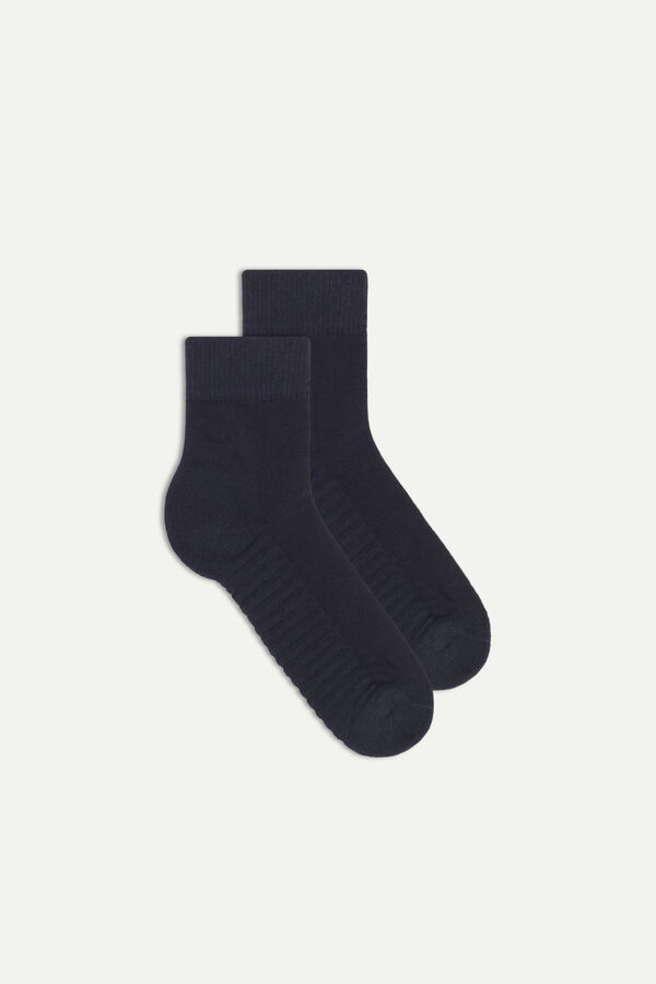 Intimssimi Terrycloth Short Socks Blue | USJKU10267