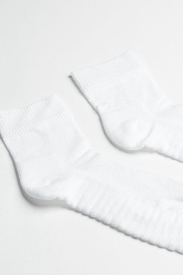 Intimssimi Terrycloth Short Socks White | TUSWZ30145